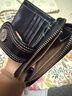 viney牛皮钱包女短款折叠拉链钱夹多卡位大容量学生零钱包轻奢皮夹卡包 实拍图