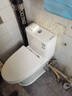九牧（JOMOO）马桶家用一级水效防臭卫浴虹吸式马桶坐便器大冲力抗菌卫生间坐厕 【镇店热卖-旋冲升级】11370 400坑距(2515城包安装) 实拍图