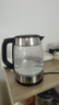 美的（Midea）电水壶热水壶电热水壶高硼硅玻璃1.7L大容量1800W透明暖水壶自动断电MK-SHJ1722 实拍图