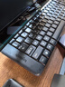 罗技（Logitech）MK220 键鼠套装 无线键鼠套装 办公键鼠套装  多媒体键鼠套装 带无线2.4G接收器 黑色 实拍图