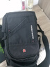 JINSHIWQ双肩包男大容量商务旅行背包登山书包电脑包黑色 标准版加大号 实拍图