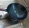 陳枝記铁锅家用圆底炒锅熟铁锅无涂层炒菜锅老式锻打燃气灶用炒菜有锅气 无耳 30cm 实拍图