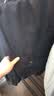 GXG男装休闲裤西裤男士保暖长裤24年冬新品 黑色 185/XXL 实拍图