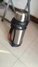 恩尔美（nRMEi）保温壶杯大容量户外316不锈钢热水瓶便携车载暖水壶保温杯大容量 钢本色【8斤水/背带/316】4L 实拍图