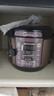 美的（Midea） 电压力锅电高压锅家用大容量多功能定时预约高压电饭煲电饭锅 可煮小米粥2-3-5-8人用 尊享款 行业TOP【4-10人  双胆】 5L 实拍图