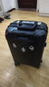 双星（doublestar）行李箱拉杆箱男次日达可登机箱大容量学生铝框密码箱旅行箱皮箱子 尊贵黑【加厚铝框可坐可踩】 20英寸  小型可上飞机-加厚箱体 实拍图