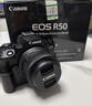 佳能（Canon）佳能r50 入门级微单相机 Vlog拍摄 4K高清视频 自拍照相 半画幅无反 学生旅行家用 扫街旅拍套装  实拍图
