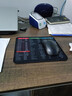 灵蛇（LINGSHE)鼠标垫 240*200*2 量贩式企业办公鼠标垫 办公电脑桌垫小号 精密包边防滑 3个装 快捷键 实拍图