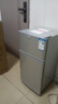 YZR小冰箱家用小型出租屋宿舍双门冷藏冷冻大容量1级节能省电冰箱 139银双门【自动除霜3天1度电】高80cm 实拍图