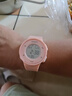 电子手表学生男青少年潮流初高中ins新款运动简约户外手表 粉色 实拍图