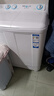 海尔（Haier）半自动双桶洗衣机 10KG 双电机双缸 家电国家补贴以旧换新京东自营 XPB100-81D2 实拍图