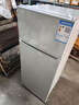 新飞冰箱小型租房用 一级能效冷 藏冷冻两用1-2人家用小冰箱 出租房双门电冰箱办公室两门 26年升级 86A138LS一级能效【高性价比】银 实拍图
