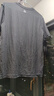 京东京造10A抗菌t恤男短袖t恤春季男女白小T休闲内搭打底衫新年深灰M 实拍图