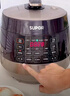 苏泊尔（SUPOR）0涂层精钢电压力锅 家用5升大容量不锈钢电饭煲电高压锅 2-6人用智能电饭锅 11大功能高压炖煮 0氟内胆【一锅配双球釜内胆】 5L 实拍图