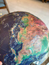 得力（deli）30cm万向木底超高浮雕3D立体AR地球仪 办公摆件智能早教初高中学习用品男孩女孩儿童开学生日礼物 实拍图