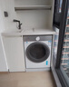 海尔（Haier）小红花全自动滚筒洗烘一体 洗衣机带烘干一体白色 12KG大容量 家电国家补贴自营 XQG120-HLE55DWU1 实拍图