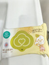 婴儿湿巾宝宝湿纸巾100%纯棉可入口湿巾便携装成人可用20抽*5包 实拍图