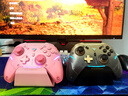 机械师 G5proMAX无线蓝牙游戏手柄 switch pro类xbox手柄 有线电脑PC手机NS steam手柄-含充电底座-粉 实拍图