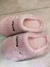 儿童棉拖鞋女童冬季2025新款男童防滑家用居家宝宝毛毛室内拖鞋 粉色 32/33码(适合脚长19cm) 实拍图
