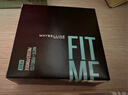 美宝莲（MAYBELLINE） fit me粉饼女定妆遮瑕控油哑光修容干粉饼蜜粉散粉保湿彩妆 #100 8.5G（适合白皙肤色） 实拍图