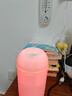 加湿器卧室香薰机雾化器办公室宿舍空气加湿器小型轻音喷雾器婴儿生日礼物女 彩蛋-纯白【升级加大容量】-420ml 实拍图