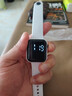 其他品牌高颜值LED手表时尚方形学生科技感超强夜光数字个性运动 白色 实拍图