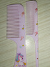 可爱家用儿童卡通美发梳 女生学生便携顺发梳塑料梳子洗漱用品 独角兽套装（紫） 实拍图