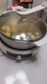 小熊（Bear）0涂层电火锅火锅专用锅电锅家用5-8个人不粘分体式可拆洗多功能蒸煮一体不锈钢电煮锅6L火锅锅60L2 实拍图