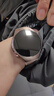 HUAWEI WATCH 5 42mm高端款烁金色904L不锈钢表壳星云杏素皮复合表带首创X-TAP智感窗eSIM华为智能手表 实拍图