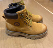 骆驼（CAMEL）王俊凯同款马丁靴高帮秋户外工装大黄靴男 GE122W7757T 金黄 42 实拍图