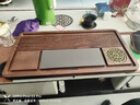 哈骆顿（HALODN）茶盘家用简约中式功夫茶台黑檀木纹茶托盘排水式茶具办公室干泡盘 花梨纹【60*30*2.5】+六重大礼 【新款茶盘-店长推荐】 实拍图