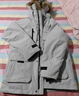 京东京造【进口极寒95鹅绒服】羽绒服男外套女冬季新款中长款 燕麦卡 2XL 实拍图