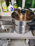 BSITN蒸锅二层28cm不锈钢蒸锅燃气灶加厚双层蒸锅电磁炉蒸馒头通用1025 实拍图