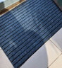 京东京造条纹拉绒入户垫 家用可裁剪除尘防滑吸水地垫进户门 灰色80*120cm 实拍图