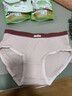 纯棉内裤女7A抗菌100%全棉内档收腹舒适透气无痕少女中腰三角裤 1条-虾粉 L （100-120斤） 实拍图