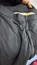 羊老大驼绒蚕丝棉裤男加厚东北 高腰中老年特厚保暖裤 棉裤女 松烟灰男加厚（驼绒蚕丝） 4XL (180/84A) 实拍图