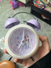 迪士尼（Disney）闹钟 计时器学生专用起床神器大音量儿童闹钟女孩卡通高颜值桌面学习闹钟 艾莎公主A79320-F1 实拍图