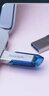闪迪（SanDisk）128GB U盘 CZ73 时尚蓝色 安全加密 数据恢复 学习电脑办公投标 小巧便携 车载 大容量金属优盘 实拍图