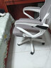 朗域轩品人体工学电竞椅人工力学座椅久坐护腰宿舍游戏电脑椅子可躺写字椅 【旗舰超值顶配】蝶翼白丨乳胶-4级气杆-脚踏-逍遥 120-155度(含) 联动扶手 四向腰托 实拍图