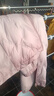 探拓（TECTOP）户外轻薄羽绒服修身保暖羽绒外套 2347234YR 女款藕粉色XL 实拍图