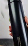 炊大皇保温杯 316L医用级不锈钢茶水分离商务便携智能保温杯 黑色 490ml 实拍图