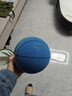 得力 静音篮球 5号儿童室内无声弹力玩具球儿童娱乐玩家篮球 蓝色 实拍图