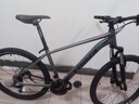 千里达M985ELITE山地自行车禧玛诺21速油压碟刹学生成人通勤上班单车 暮云灰- 21速 27.5*17寸 推荐:170-190cm左右 实拍图