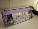 never巨能装2.0笔袋超大容量中考礼物ins可视日系生日礼物原创糖果色文具袋 mini香芋紫【单件包邮】 实拍图