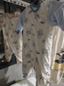 贝肽斯儿童睡衣秋冬夹棉恒温款连体衣男童女童宝宝纯棉家居服衣服 实拍图