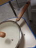 小熊（Bear）含钛陶瓷小炒锅 0氟涂层不粘锅炒菜锅电磁炉燃气灶锅24cm 实拍图