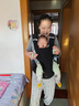 虎贝尔（HBR）Air经典减压腰凳五维婴儿背带轻便四季多功能抱娃神器 玄羽黑 实拍图