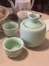 CLITON白酒杯分酒器温酒器烫酒壶青瓷温酒壶暖酒器黄酒酒杯白酒杯套装 实拍图