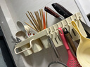 美厨（MAXCOOK）厨房置物架吸盘架 免打孔调料架刀架调味架壁挂架带筷筒MCZW3594 实拍图