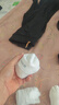 迪卡侬（DECATHLON）透气吸汗袜子运动袜高帮棉袜柔软舒适男女长袜 RS160-休闲白色-3双装 【39-42】(鞋码39/40/41/42) 实拍图